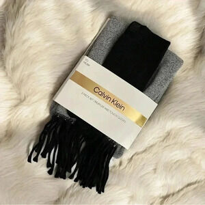 Calvin Klein Gloves & Muffler Scarf Set